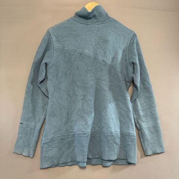 Columbia Women’s Blue 1/4 Zip Up Pullover Sweater size Large Omni-Shield - Picture 13 of 16